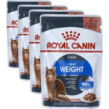 1001 Canin Ultra Light Diyet Yetişkin Kedi Maması 85 gr (4 Paketi)