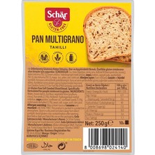 1001 Pan Multigrano Glutensiz Ketenli Ayçekirdekli Ekmek 250 gr