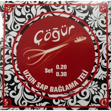 1001 CGR20 Uzun Sap Saz Teli 0.20 Takım Bağlama Teli