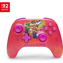 1001 Wireless Controller For Nintendo Switch 2 - Mario And Friends, Officially Licensed, Hall Effects, Ma