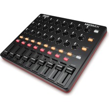 1001 Professional Mıdımıx - USB Mıdı Controller Mikseri Atanabilir ve Ana Kısıcılara Sahip, 24 Düğme