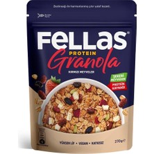 1001 Protein Granola Kırmızı Meyveler 270 gr