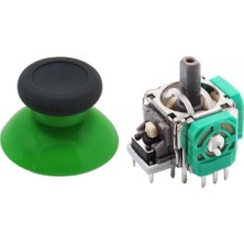 1001 One Analog Motor Topuz Seti 1+1 One - One S/x - Series S/x Uyumlu Siyah Yeşil
