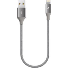 1001 Mini 30CM Lightning Şarj Kablosu- Uzay Grisi (2DK28UG)