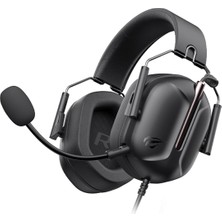 1001 Gamenote H2033D Mikrofonlu 50MM Speaker Gaming Kulaklık 3.5mm Jack (Siyah)