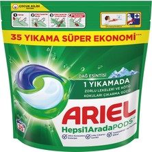 1001 HEPSI1ARADA Pods Kapsül Çamaşır Deterjanı Beyazlar ve Renkliler 35 Yıkama