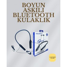 Just Cheap Store Uzun Süreli Kullanım Için  – Kablosuz Boyun Bantlı Kulaklık, 50 Saat Batarya
