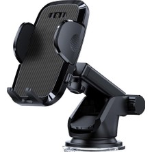 1001 Hb-39 Premium Telefon Tutucu Araç Içi Telefon Tutucu Ayarlanabilir Cam ve Torpido Için Yüksek K