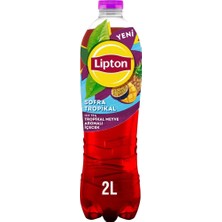 1001 Ice Tea Tropikal Meyve Aromalı Soğuk Çay, Pet, 2 Litre