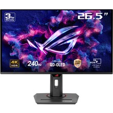 1001 Strıx XG27UCDMG 26.5 OLED 3840X2160 0.03MS 240Hz 400CD Dp HDMI Usb-C Vesa OLED