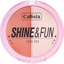 1001 Shine & Fun Face Duo 140 Good Company Allık & Aydınlatıcı Paleti