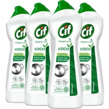 1001 Krem Yeni Nesil Yüzey Temizleyici Amonyak 750 ml X4