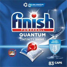 1001 Quantum Infinity Shine 83 Kapsül Bulaşık Makinesi Deterjanı Tableti (1 x 83 Kapsül)