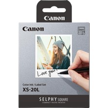 1001 QX10 Selphy Mürekkep ve Kağıt Seti XS-20L (Canon Eurasia Garantili)