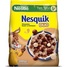 1001 Nesquik Duo Kakaolu Bugday ve Misir Gevregi 310 gr