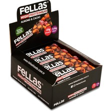 1001 Yüksek Protein Bar, Bademli ve Kakaolu, 45GR x 12 Adet