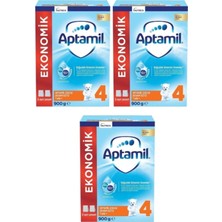 1001 4 Numaralı Bebek Maması 900 gr x 3 Adet -Kofre