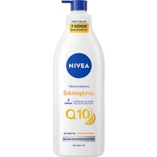 1001 Q10 Sıkılaştırıcı Vücut Losyonu 400 Ml, 10 Günde Sıkı Cilt, 48 Saat Nemlendirme,c Vitamini