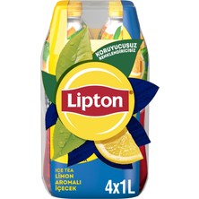 1001 Ice Tea Limon Aromalı Soğuk Çay Kutu 4 x 1 L