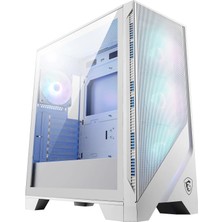 1001 Forge 320R Airflow White Mid-Tower Bilgisayar Kasası - Atx Kapasitesi, Rtx 40 Gpu Desteği, Argb Fa