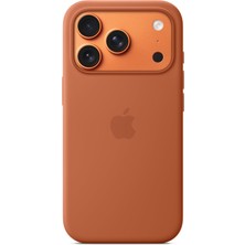 1001 17 Pro Için Magsafe Özellikli Silikon Kılıf - Terra Cotta ​​​​​​​