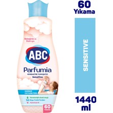 1001 Deterjan Parfumia Sensitive Bebeklere Özel 60 Yıkama Çamaşır Yumuşatıcısı (1 x 1440 Ml)