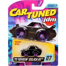 1001 Cartuned Jdm Seri 2 1971 Toyota Celica Gt, Siyah, Diecast Metal Oyuncak Araba, Koleksiyon Arabası