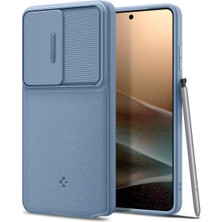 1001 Galaxy S26 Ultra ile Uyumlu Kılıf Optik Armor Kamera Korumalı Mavi Kapak - ACS11224 (Spigen Tr Ga