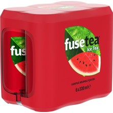 1001 Karpuz Aromalı Soğuk Çay Kutu 6X330 ml