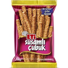 1001 Susamlı Çubuk Kraker 56 G x 17 Adet