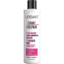 1001 Care Shake N Repair 7/24 Glikolik Asit Içeren Gloss Laminasyon Parlaklık Etkili Bakım Kremi, 200