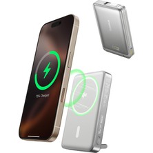 1001 3'ü 1 Arada MAGSAFE10000MAH Power Bank - Qi2 15W Kablosuz Şarj, 45W Dahili Çift Yönlü Hızlı �