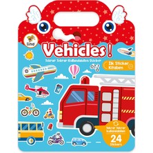 1001 Tekrar Kullanılabilen Ilk Sticker Kitabım Vehicles