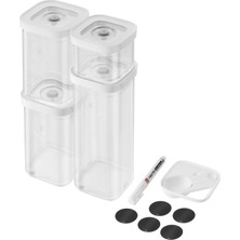 1001 Fresh & Cube Saklama Kabı 6'li Set S Beyaz