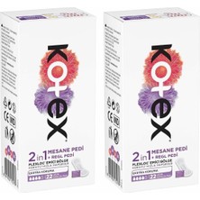 1001 2 In 1 Regl Mesane Pedi, 22'li Günlük Ped, 2'li Paket