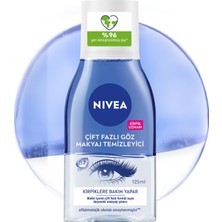 1001 Çift Fazlı Göz Makyaj Temizleyici 125 Ml,biotin,kirpik Bakımı,suya Dayanıklı Maskara ve Makya