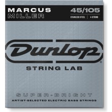 1001 DBMMS45105 Marcus Miller Super Bright Bas Gitar Teli (45-105)