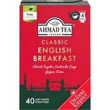 1001 Tea Classıc Englısh Breakfast 40 x 2gr