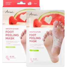 1001 & Pure Softening Foot Peeling Mask Sheet 2 Pairs - Çorap Tipi Deri Yumuşatan Ayak Peeling Maskesi