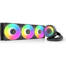 1001 Freezer Iıı Pro 360 A-Rgb - Aıo Cpu Soğutucu, 3 x 120 mm Su Soğutma, 38 mm Radyatör, Pwm Pompa, V
