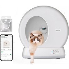 1001 C10 Pro Kameralı Akıllı Kedi Tuvaleti – Entegre Hd Kameralı, Otomatik Temizleme, Mobil Uygulam