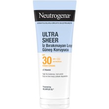 1001 Ultra Sheer Nemlendirici Güneş Koruyucu Losyon SPF30 200 ml