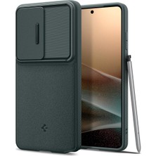 1001 Galaxy S26 Ultra ile Uyumlu Kılıf Optik Armor Kamera Korumalı Yeşil Kapak - ACS11041 (Spigen Tr