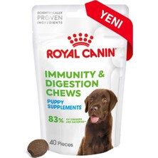 1001 Chews Yavru Köpekler Için Bağışıklık ve Sindirim Sistemini Destekleyen Tamamlayıcı Ödül