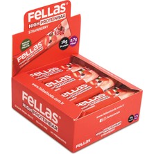 1001 Çilekli Yüksek Protein Bar 45 G x 12 Adet