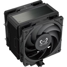 1001 4 Dual Fan Black Edition Cpu Hava Soğutucu, Intel LGA1700, LGA1151, Amd Am5, Am4 Desteği, 120MM, T