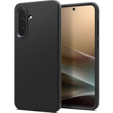 1001 Galaxy A36 ile Uyumlu Kılıf Liquid Air Kaymaz Dokulu Yüzey Siyah Kapak - ACS09199 (Spigen Tr Gara