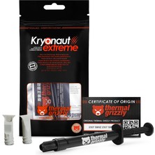 1001 Grizzly - Kryonaut Extreme Termal Macun - Bilgisayar ve Konsollardaki Tüm Işlemcileri, Grafik Kar