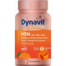 1001 Gummies Hsn Hair Skin Nails 60 Çiğnenebilir Form - Hidrolize Keratin, Biotin - Saç&cilt&tırnak