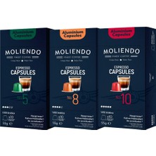 1001 Finest Coffee Alüminyum Kapsül Kahve Tanışma Paketi (3X10 Nespresso Uyumlu Alüminyum Kapsül K